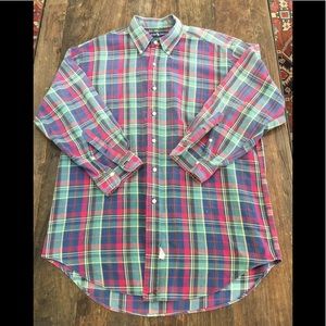 Polo Ralph Lauren flannel Botton down shirt
